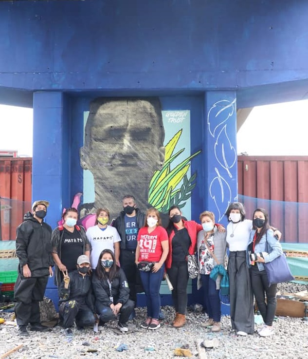 Visita Madres de los falsos positivos a la segunda galería  Foto. Alta Consejería para la Paz.