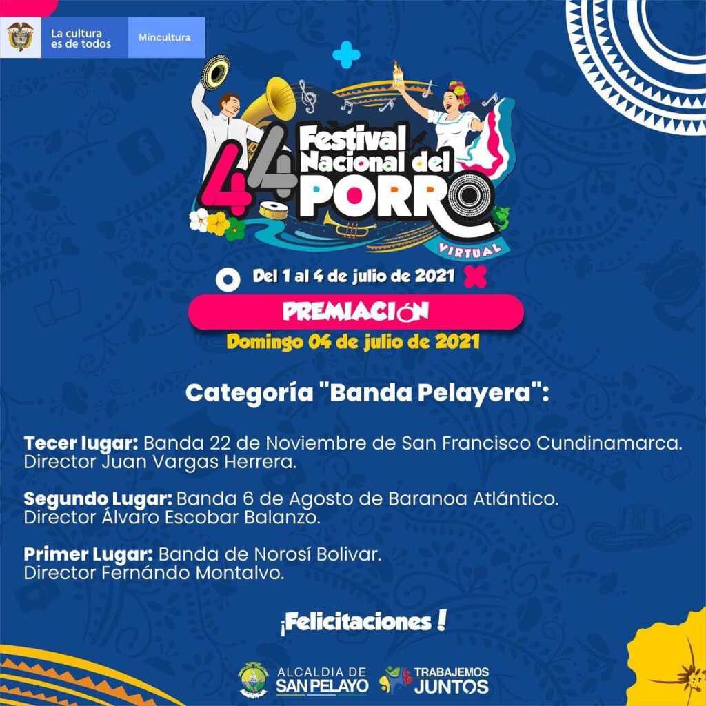 Cundinamarca en el 44 festival nacional del porro eskaparate.co