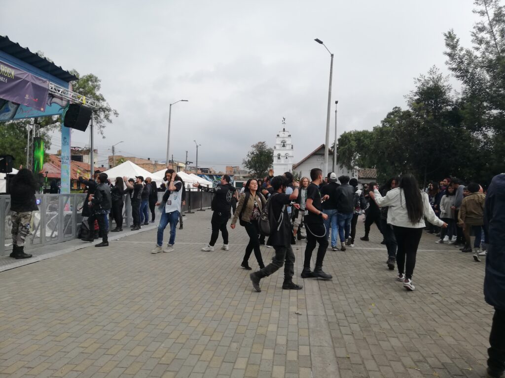Parque Fundacional de Bosa escena del Rock Bosuno