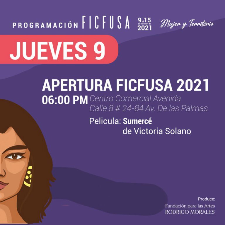 Programación del FICFUSA 2021 (Póster tomado de redes sociales del festival).