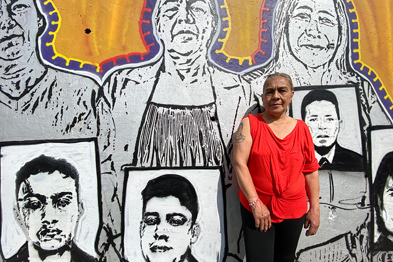 María Doris Tejada, madre de Óscar Alexander Morales Tejada. Foto: CV