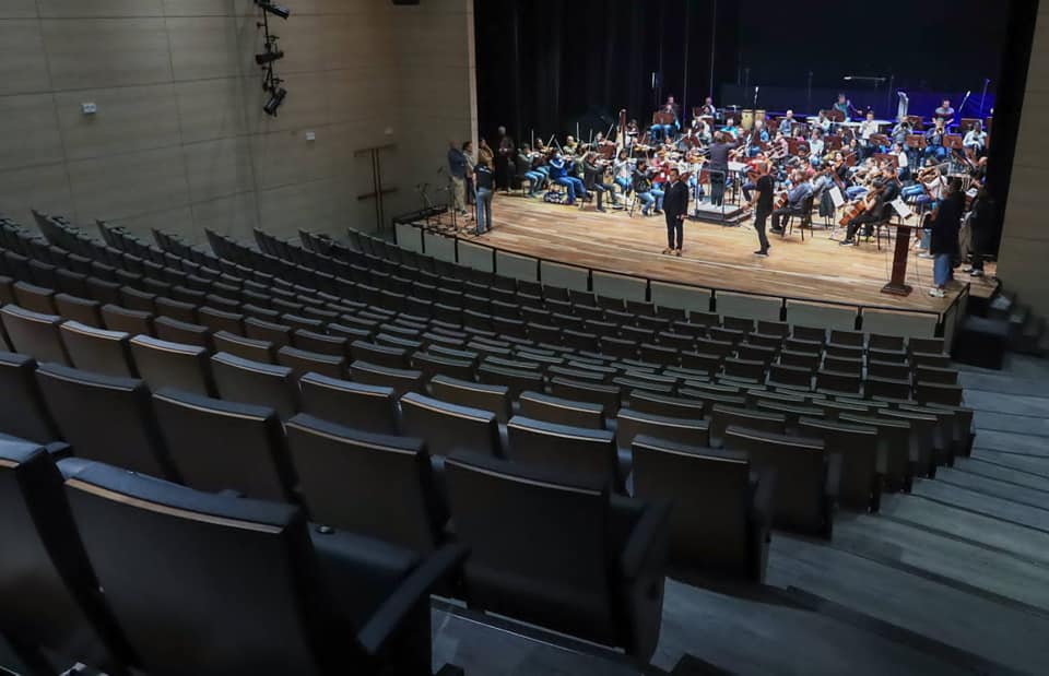 Área de 267 metros cuadrados para orquestas como la Sinfónica Nacional de Colombia y tiene capacidad para 100 espectadores. Foto: La Gaceta Periódico