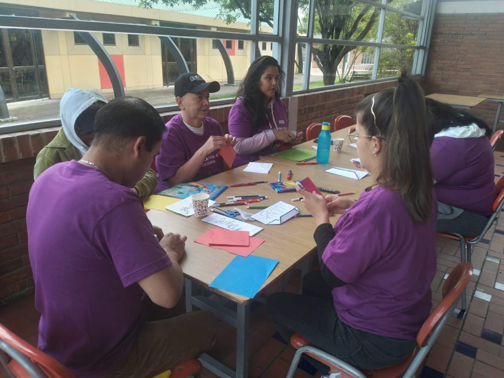 Actividades de integración y trabajo colectivo. Foto Organización Iñaki Diverso