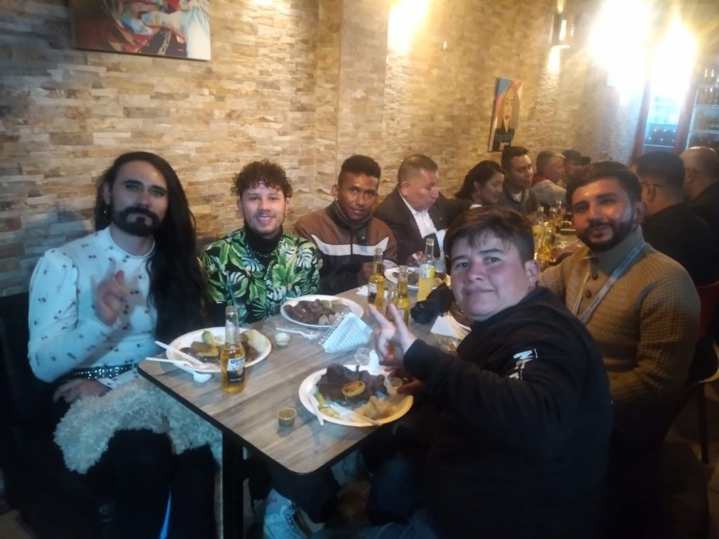 Actividades de integración y trabajo colectivo. Foto Organización Iñaki Diverso