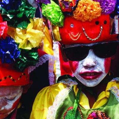 Personaje Congo Grande, una danza que llegó desde África.Imagen: Ministerio de Culturas