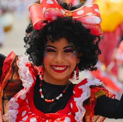 Personificación Negrita Puloy Imagen: Fotos Marca Colombia.