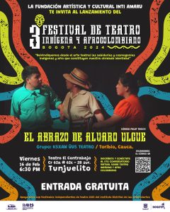 Son 15 obras de teatro de contenido étnico en 15 localidades de Bogotá de manera gratuita.