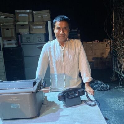 El actor nariñense Lucho Velasco, interpreta a Clemente Silva. Imagen: Linette Casallas