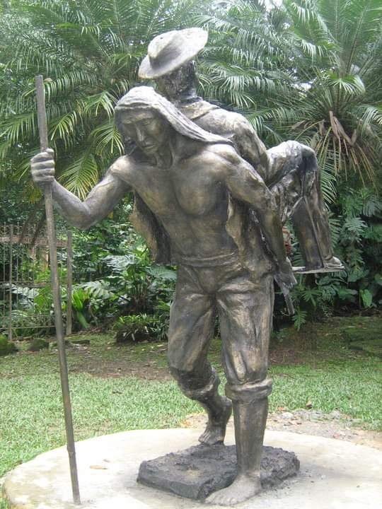 "El carguero" una de las obras más importantes del escultor. Foto: Cortesía Artista.