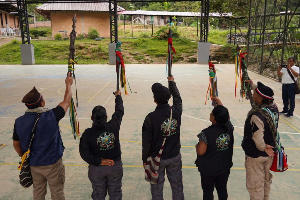 El proyecto ha beneficiado directamente a 12 Comunidades Indígenas, ubicadas en 10 departamentos del país. Foto: Cortesía Prensa