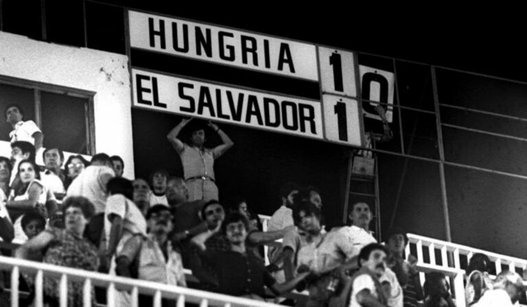 Hungría goleó 10-1 a El Salvador en el mundial de 1982. Foto:elgrafico.com